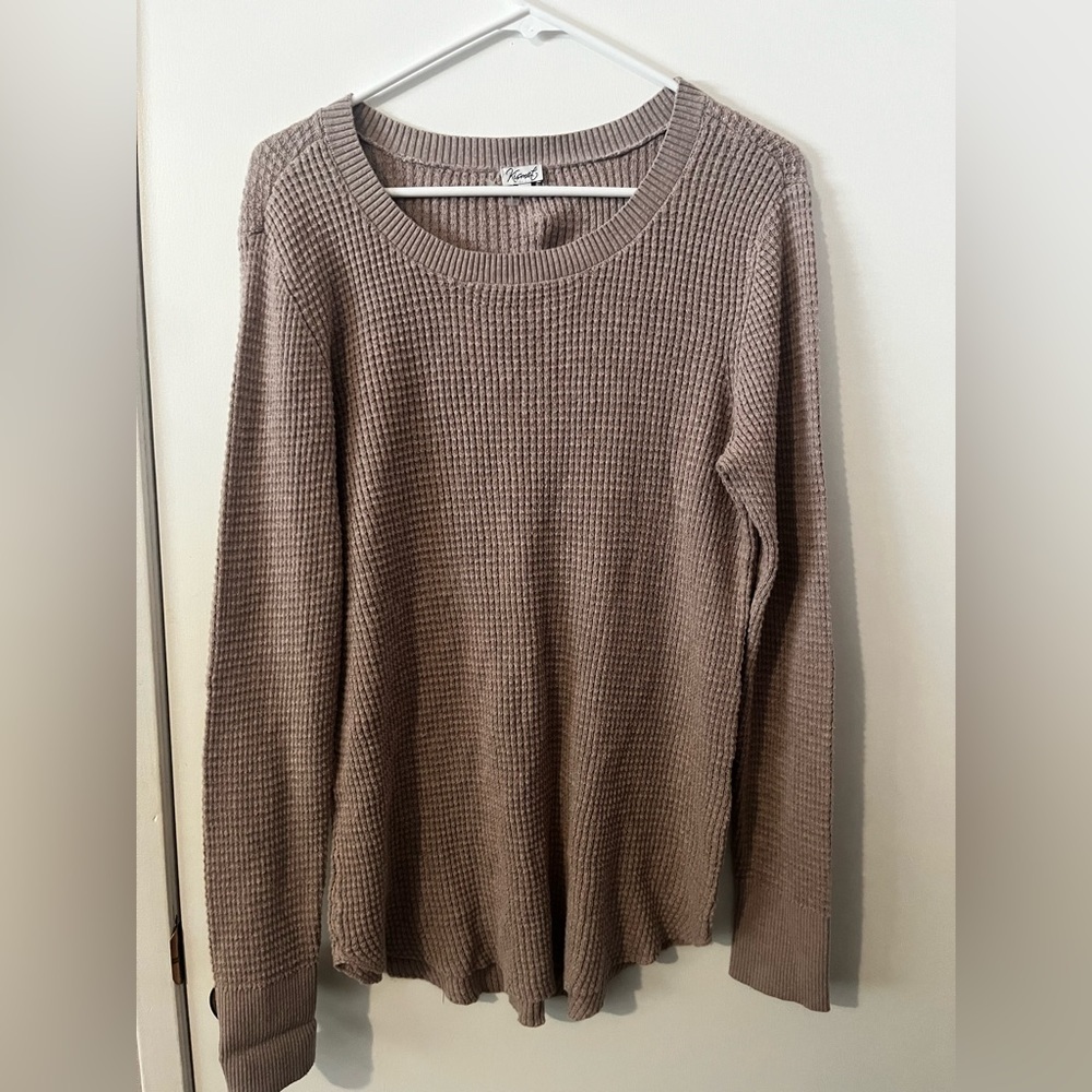 Size large kismet knit sweater